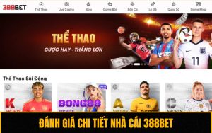 Đánh Giá Chi Tiết Nhà Cái 388BET