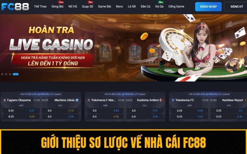 Giới thiệu sơ lược về nhà cái uy tín FC88