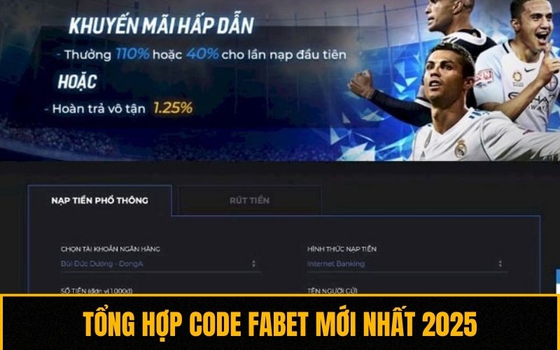 Tổng hợp các mã code Fabet mới nhất 2025 cho bet thủ